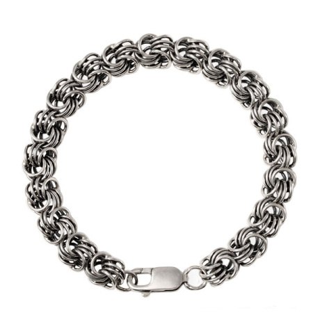 Браслет из серебра «Роза»