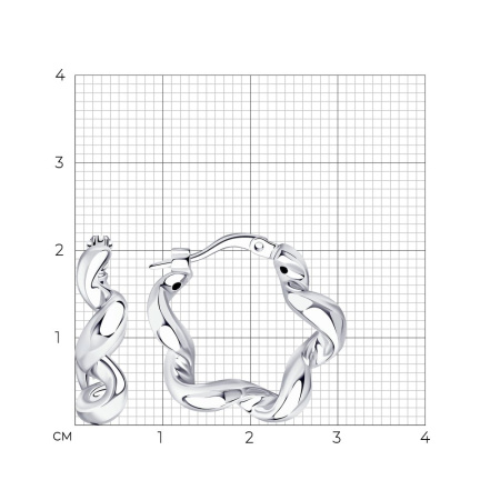 Серьги из серебра