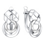 Серебряные серьги «Геометрия»