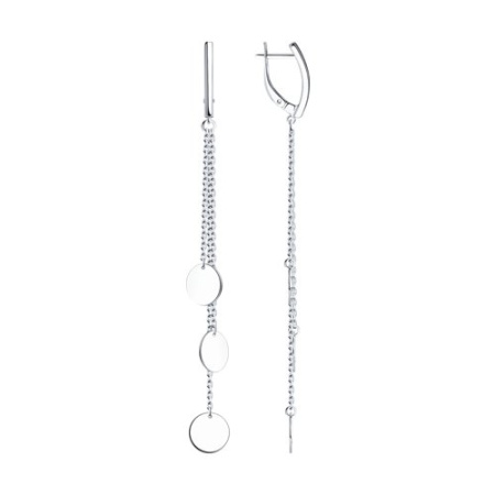 Серьги из серебра