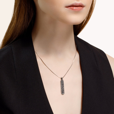 Подвеска из серебра «LIVE TO RIDE»