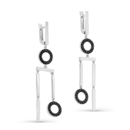 Серьги из серебра «Geometric»