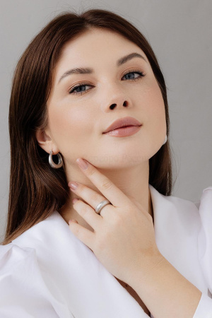 Серьги из серебра