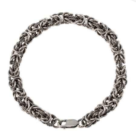 Серебряный браслет «Квадратный Кардинал»