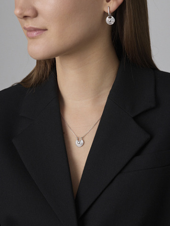 Колье из серебра