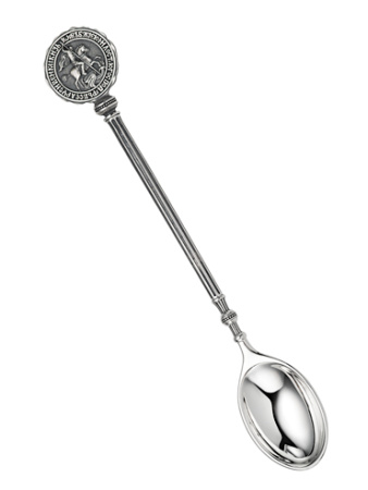 Чайная ложка из серебра «Государева печать»