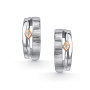 Серьги из серебра с бриллиантами