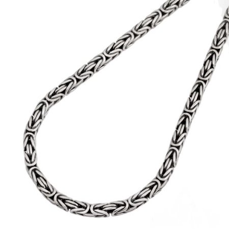 Серебряная цепь «Гладкий кардинал»