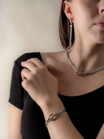 Серьги из серебра