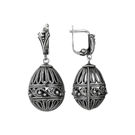 Серьги из серебра