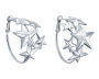 Серьги из серебра «Звезды»
