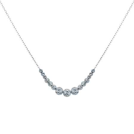 Колье из серебра