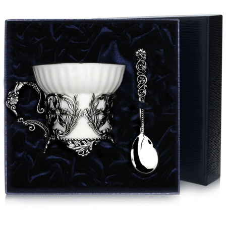 Чашка чайная «Симфония» с ложкой