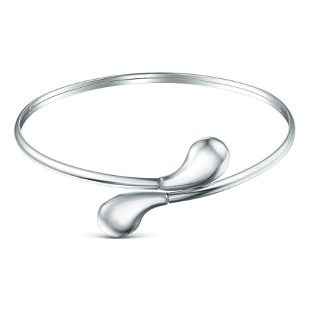 Браслет из серебра жёсткий