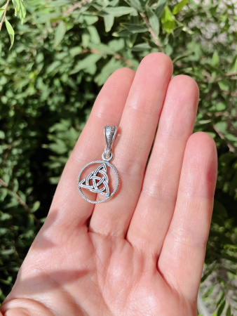 Серебряный оберег «Лабиринт»