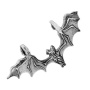 Серебряная подвеска «Летучая мышь»
