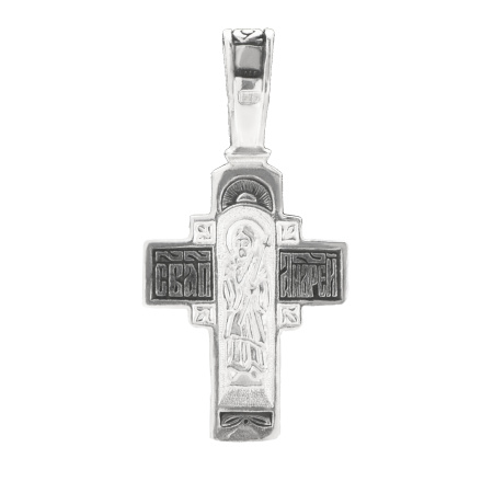 Серебряный крест Апостол Андрей