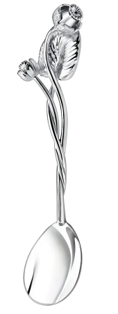 Серебряная чайная ложка «Кувшинка»