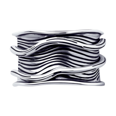 Кольцо из серебра с чернением