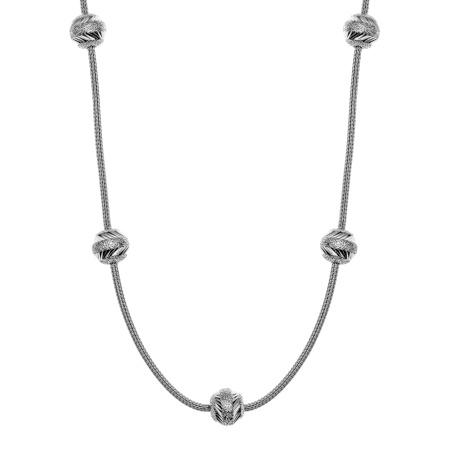 Колье из серебра