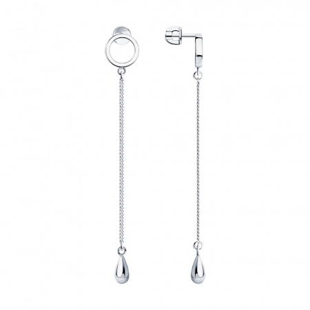 Серьги из серебра