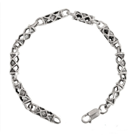 Браслет из серебра «Невесомость»