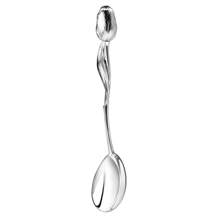 Серебряная чайная ложка «Тюльпан»