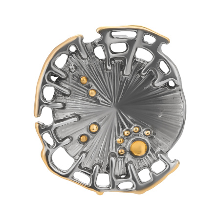 Подвеска из серебра с позолотой