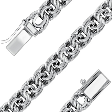 Серебряный браслет «Бисмарк»