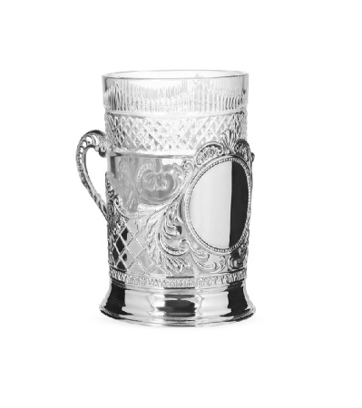 Серебряный подстаканник «Барокко»