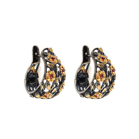 Серебряные серьги «Дерево Счастья»