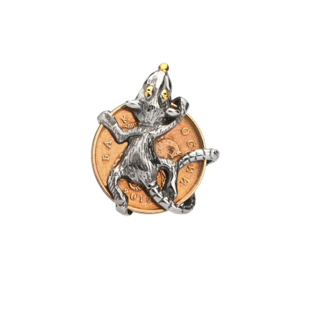 Серебряный сувенир монета