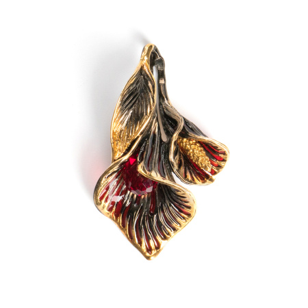 Серебряная подвеска «Каллы»