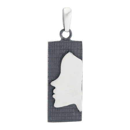 Серебряная подвеска «Силуэт»