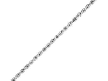 Браслет из серебра «Веревка»