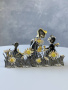 Серебряная салфетница «Ромашка»