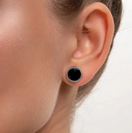 Серебряные серьги «Аура»