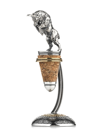 Серебряный пробочник «Бык»