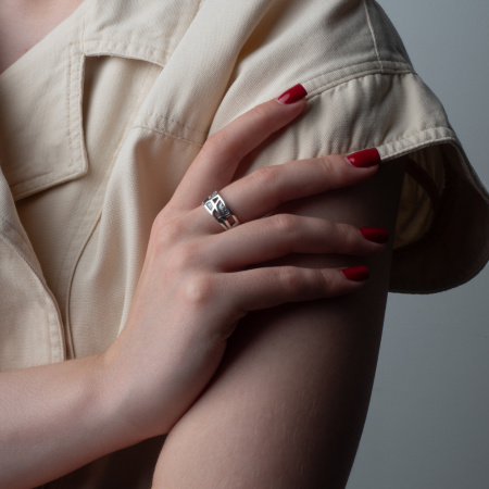 Кольцо из серебра