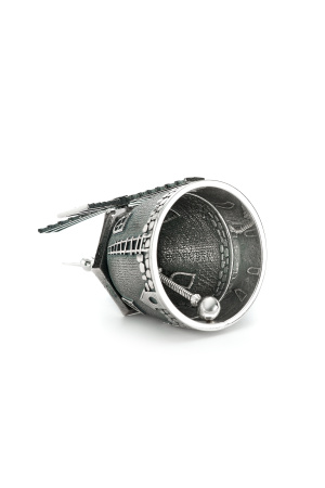 Серебряный колокольчик «Мельница»