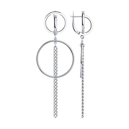 Серьги из серебра