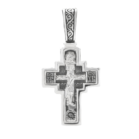 Серебряный крест Апостол Андрей