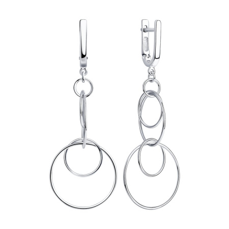 Серьги из серебра