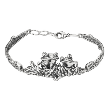 Браслет из серебра «Приятели»