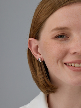 Серьги из серебра