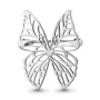 Брошь из серебра «Бабочка»