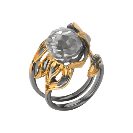 Кольцо из серебра «Ар-нуво»