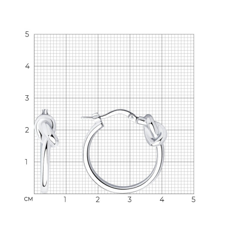 Серьги из серебра
