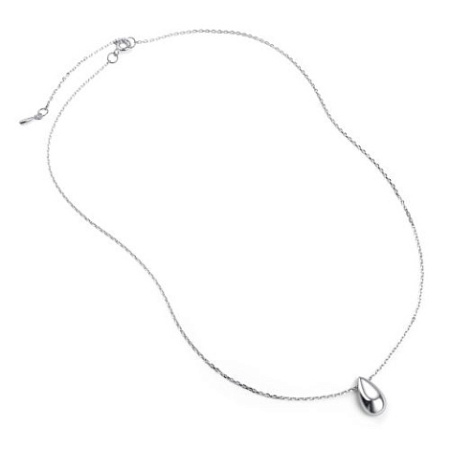 Колье из серебра «Капля»