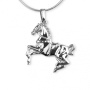 Подвеска из серебра 925 Лошадь скакун конь